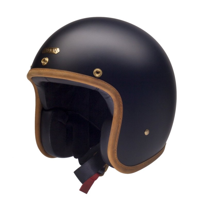 Hedon Hedonist Stable Black Open Face Helmet
